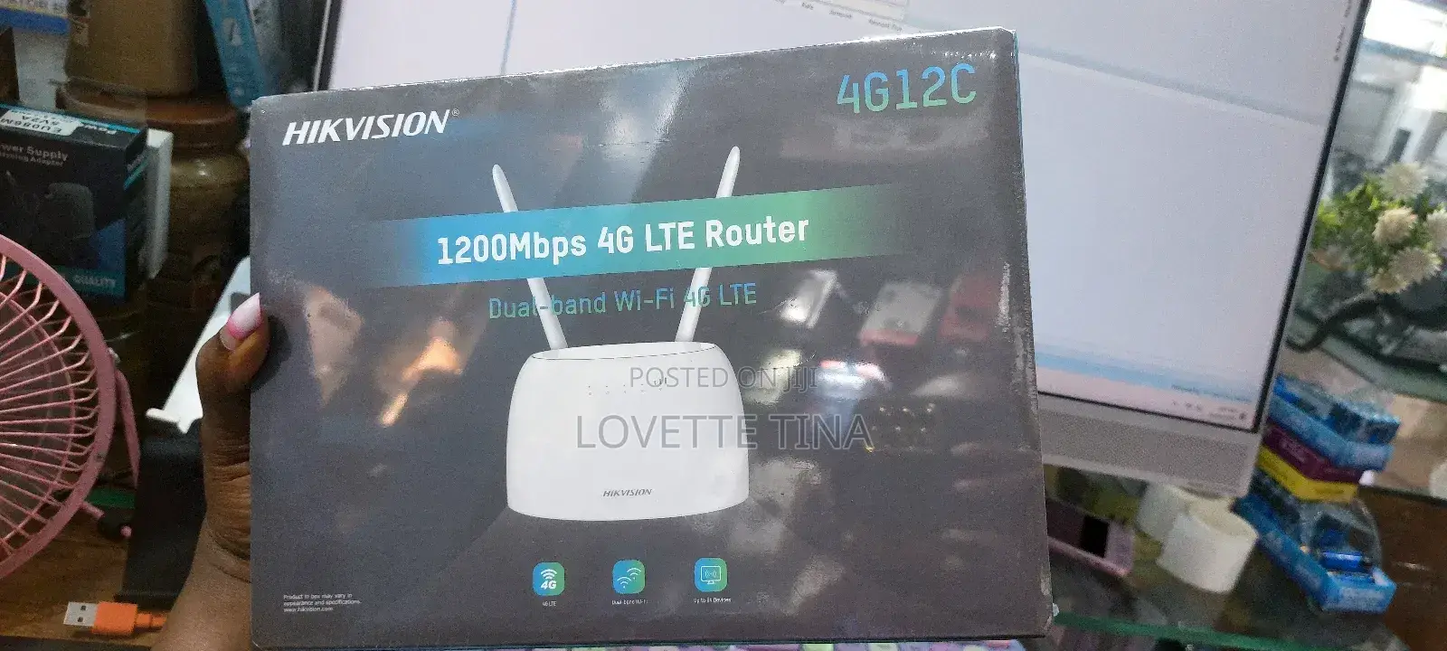 Hikvision Router 1200mbps 4G Lite Router 4g