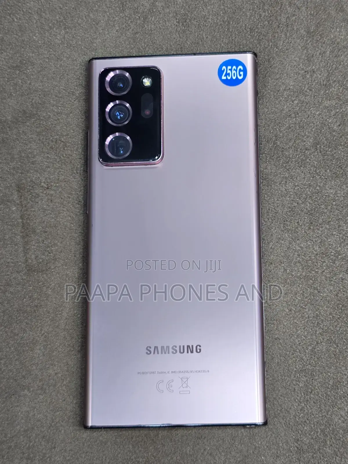Samsung Galaxy Note 20 Ultra 5G 256 GB Bronze