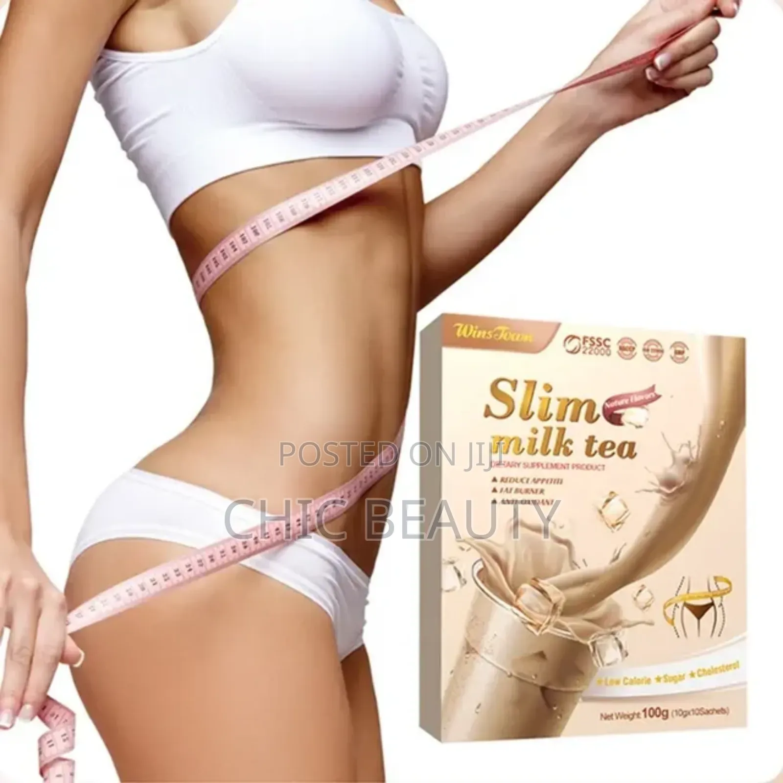 Sliming Milk Tea Natural Flavour 10 Sachets