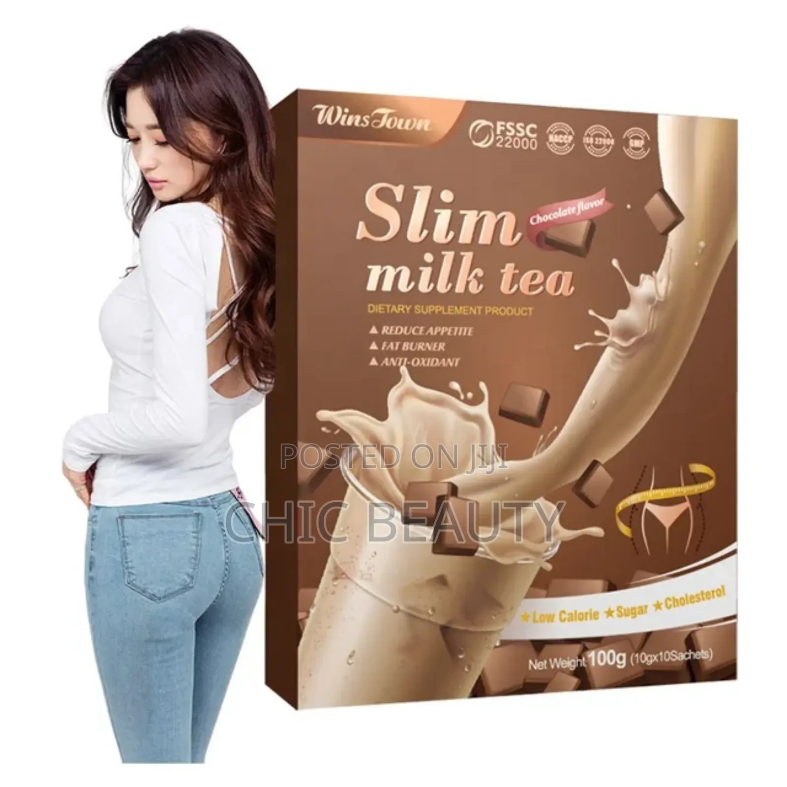 Slimming Milk Chocolate Flavor 10 Satchets