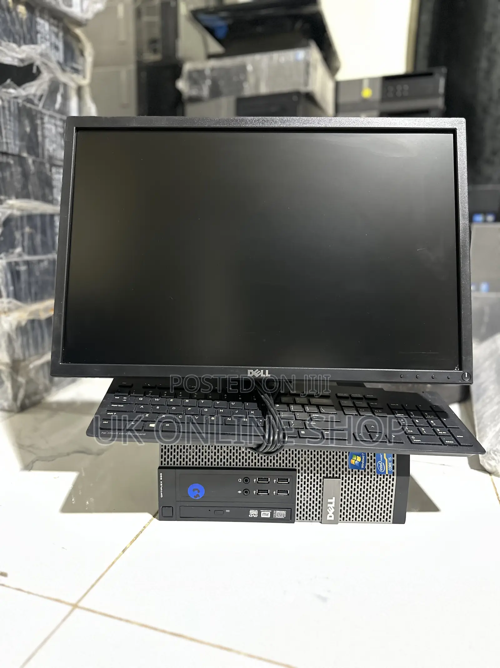 Desktop Computer Dell OptiPlex 3010 4GB Intel Core I7 HDD 500GB