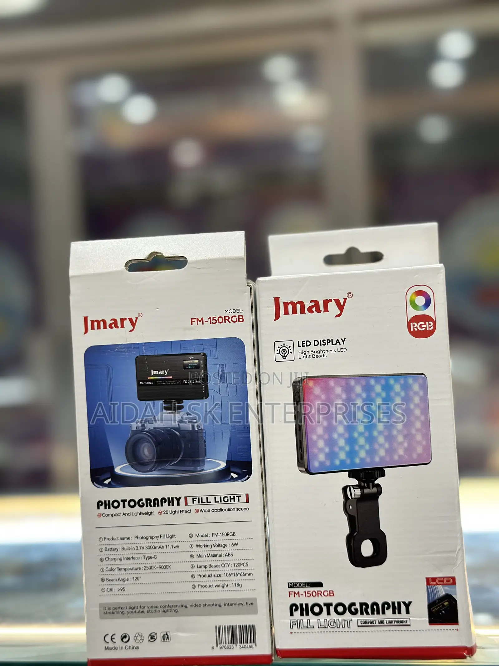 Jmary FM-150RGB Fill Light