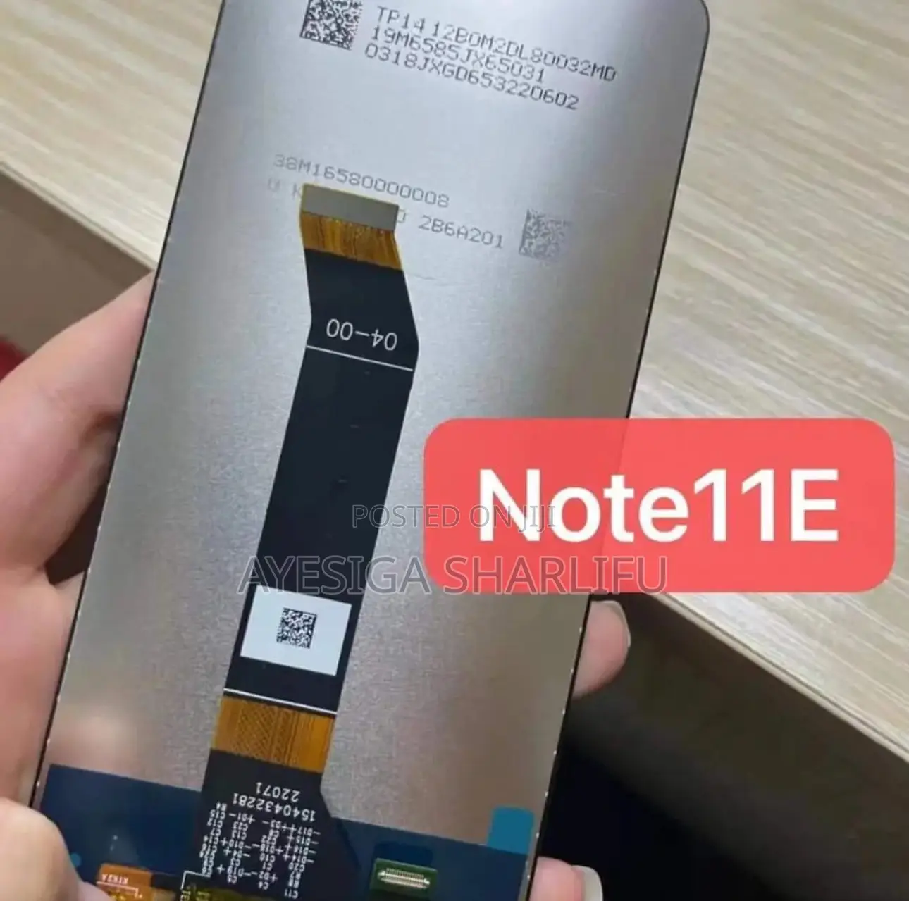 Redmi Note 11E Screen Replacement