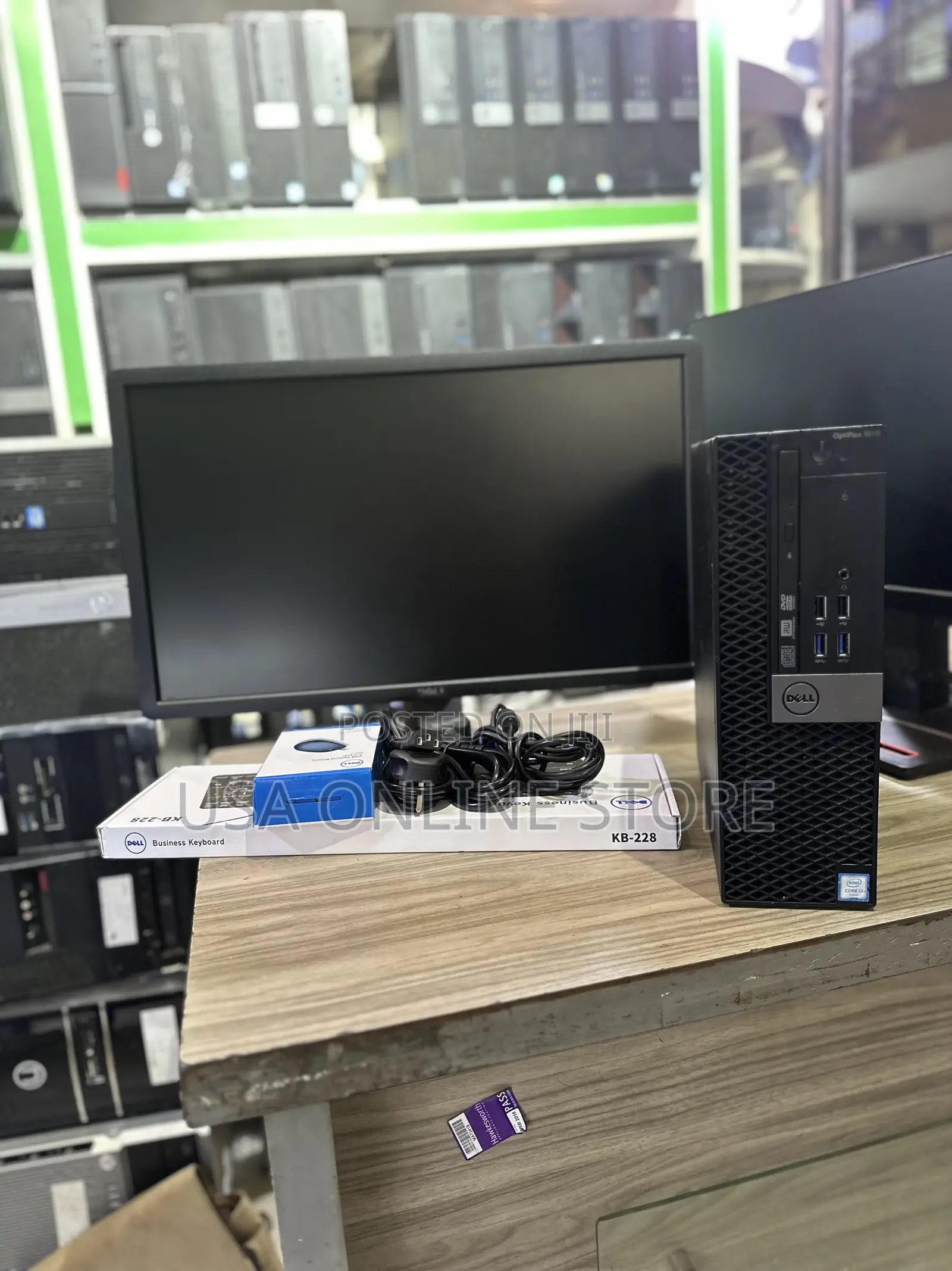 Desktop Computer Dell Optiplex 3040 8GB Intel Core I3 HDD 500GB