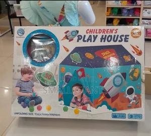 Children Play House With 50 Colourful Play Balls