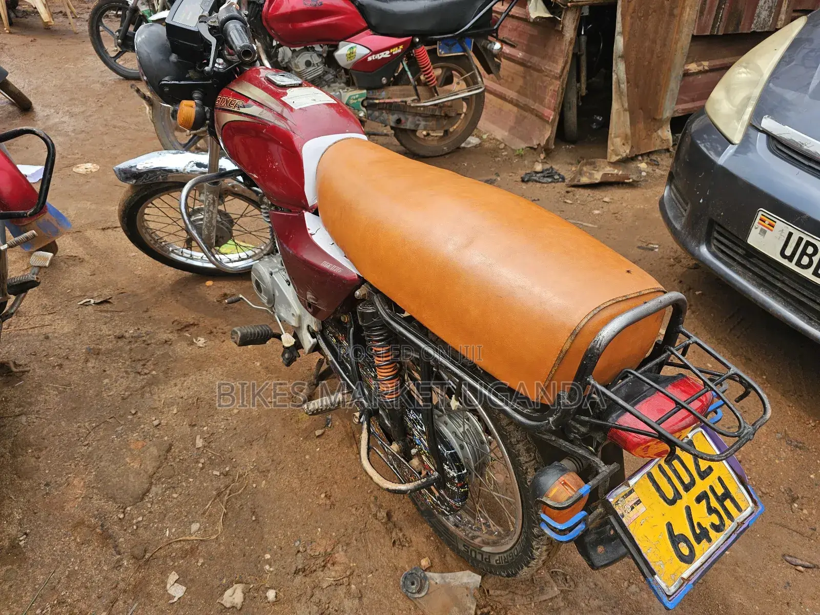 Bajaj Boxer 2016 Red