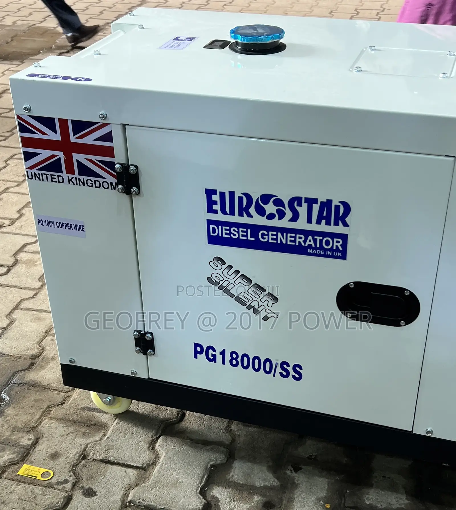Eurostar 12kva Three Phase Diesel Generator Uk