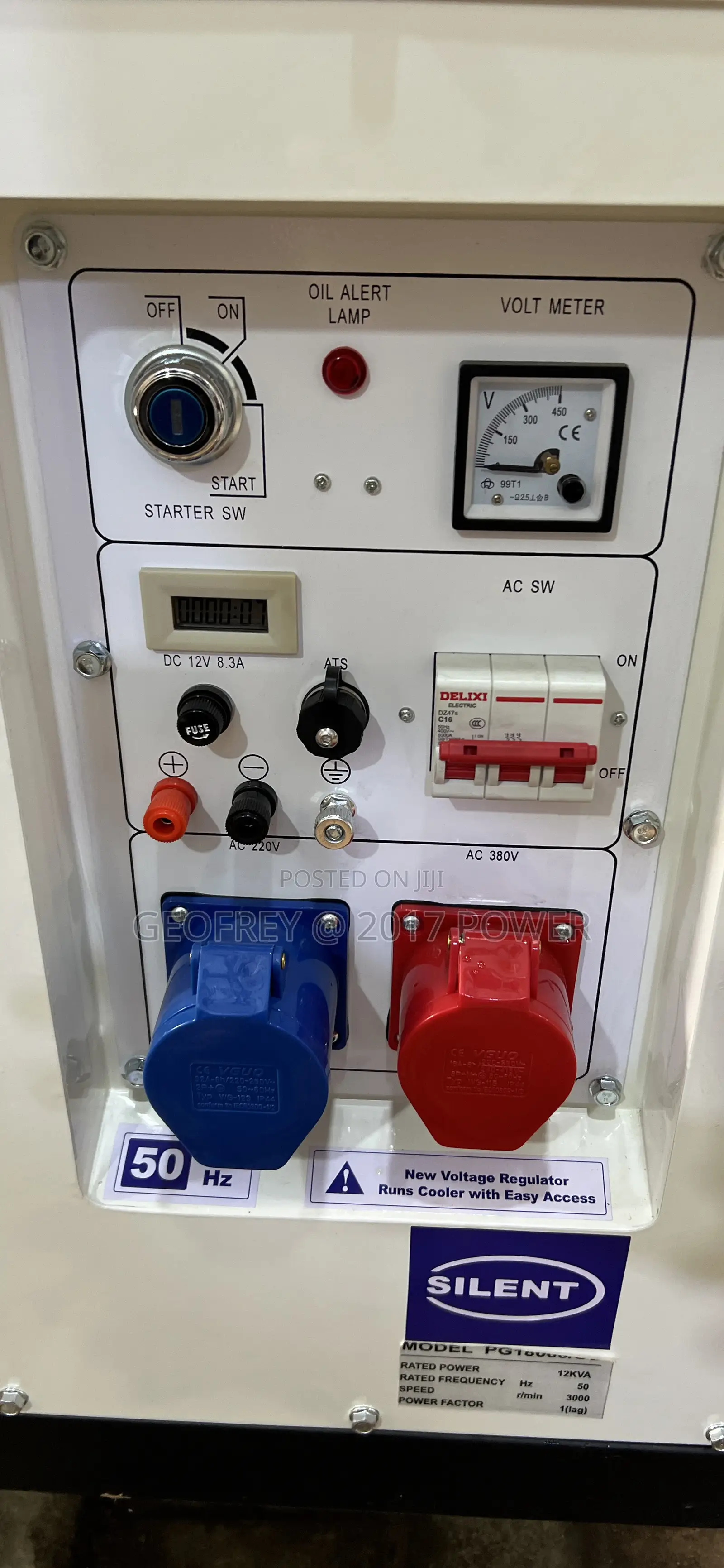 Eurostar 12kva Three Phase Diesel Generator Uk