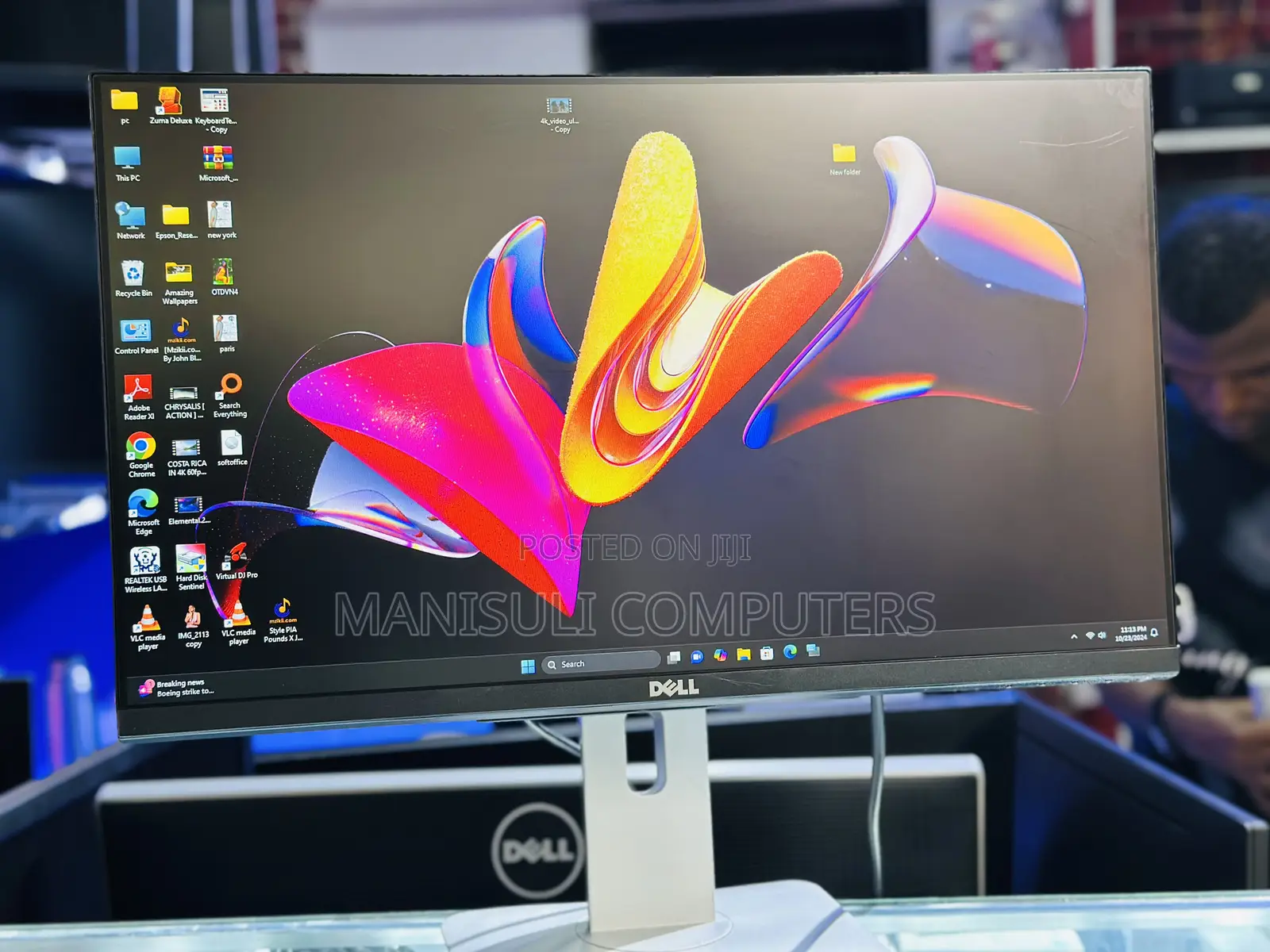 Monitor Dell 24 Inch Touch Screen VGA HDMI DIV DP Display