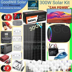 300w Solar System Complete Kit