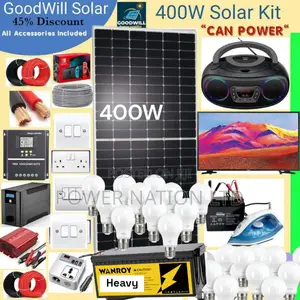 400w Solar System Complete Kit