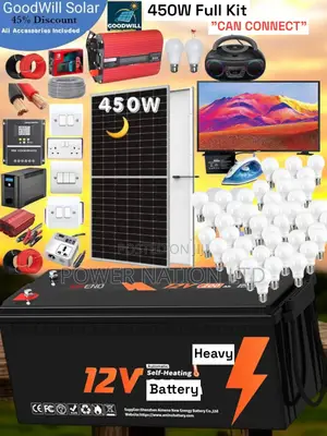 450w Solar System Complete Kit