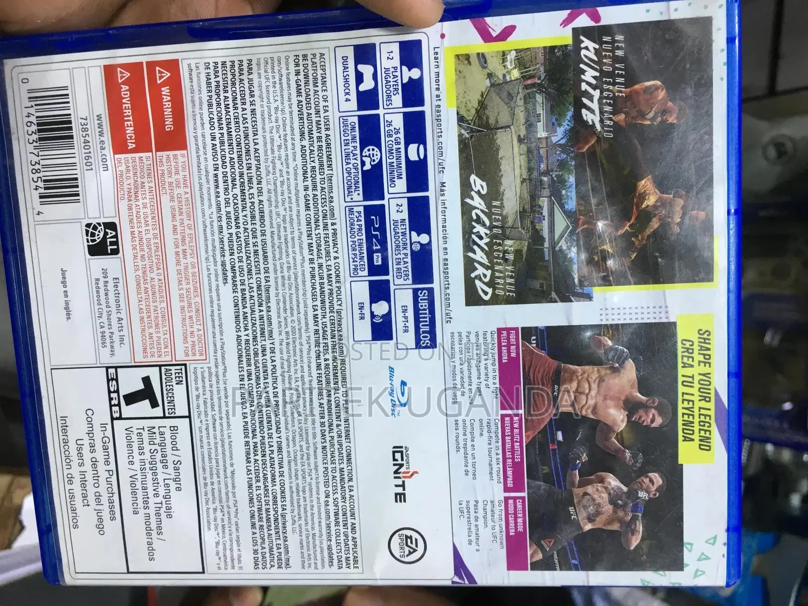 Ufc 4 Play Station 4