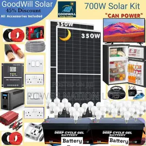 700w Solar System Complete Kit