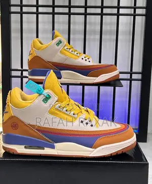 Original Air Jordan 3 Retro Dragon Ball Goku Sneaker