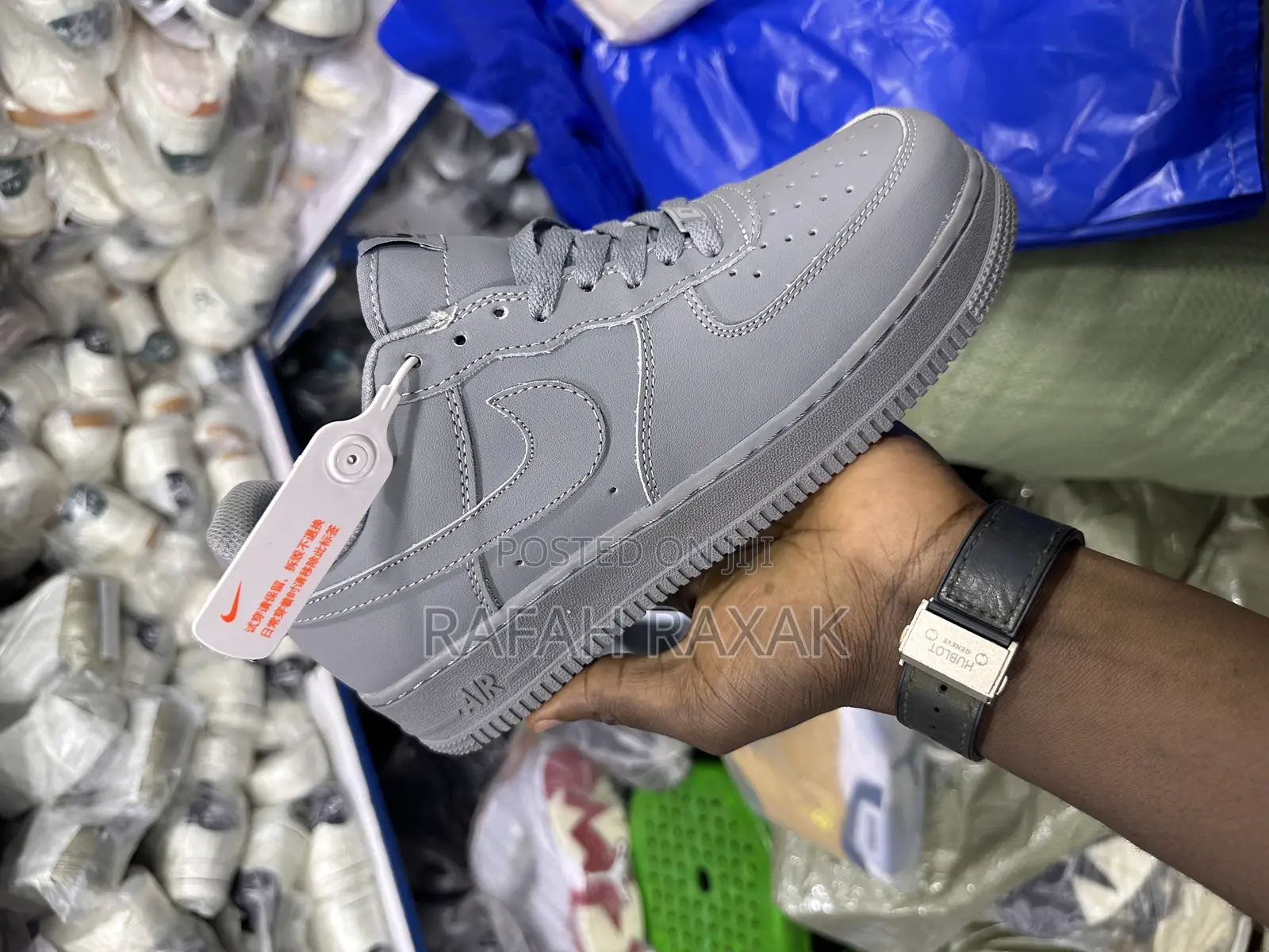 Original Nike Air Force 1 Low 07 Ghost Grey Sneaker