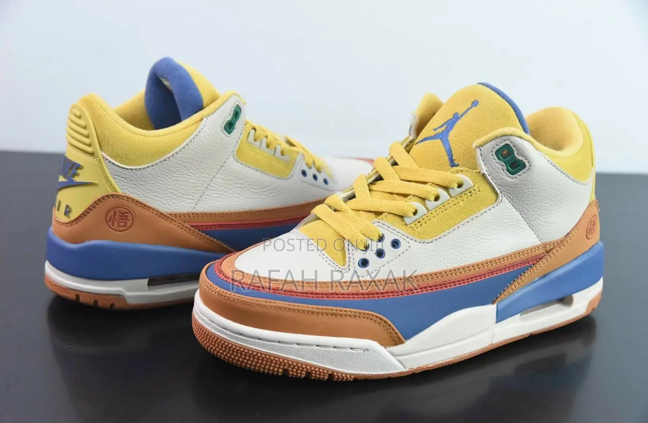 Nike Air Jordan 3 Retro Dragon Ball X Goku Sneaker