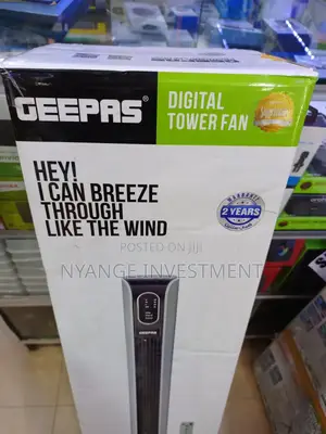 Tower Fan. Geepas Digital Tower Fan