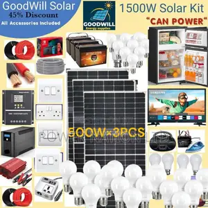 1500w Solar System Complete Kit