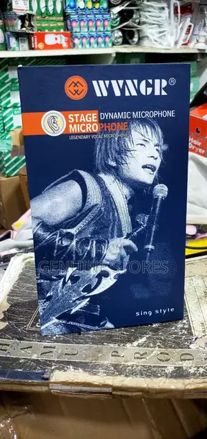 Proffesional Microphone With a Wire Connection