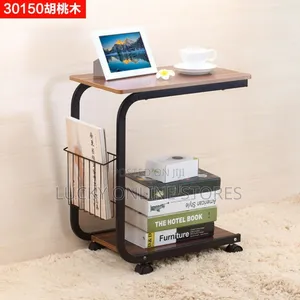 C Shaped End Side Table