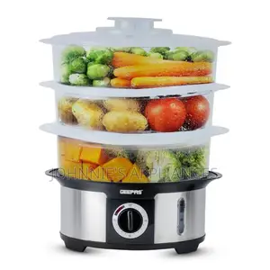Geepas Electric Food Steamer 3tiers