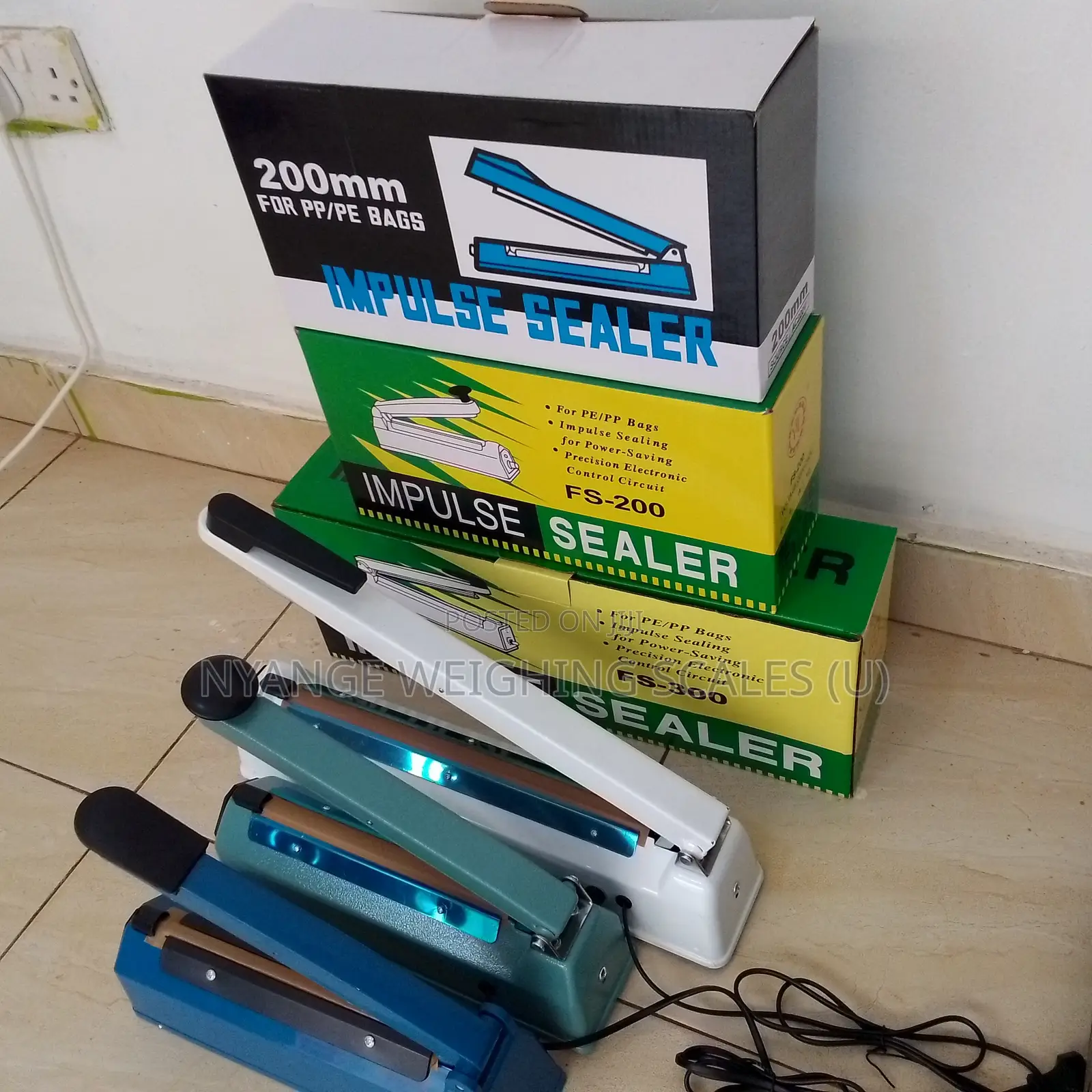 Aluminum Body Sealing Machine Plastic Bag Heat Sealer