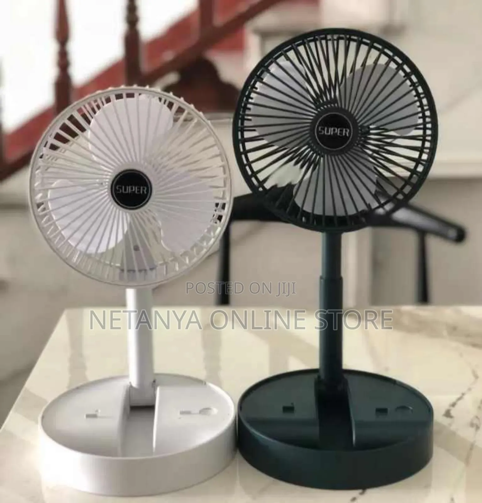 Foldable Retractable Portable Fan