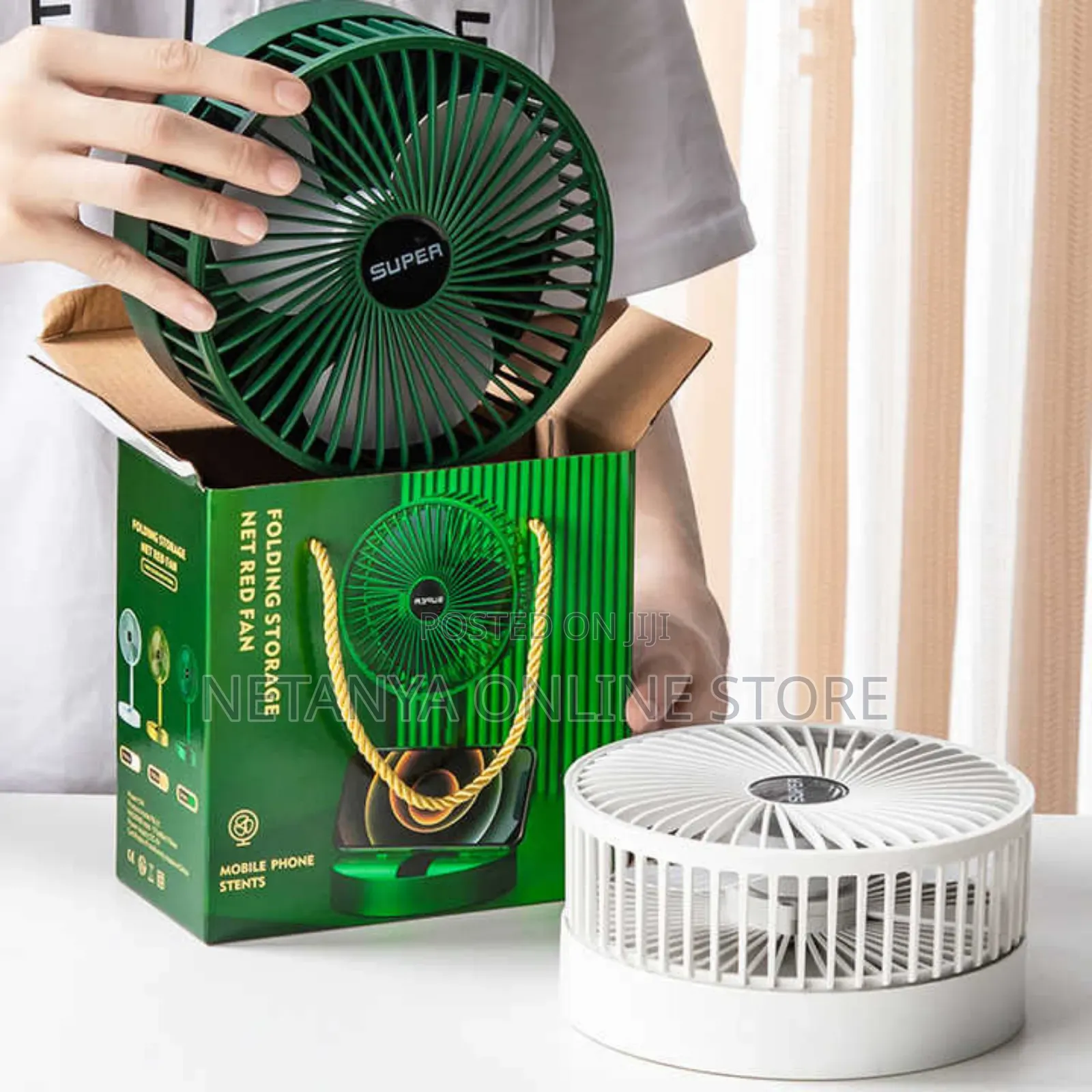 Foldable Retractable Portable Fan