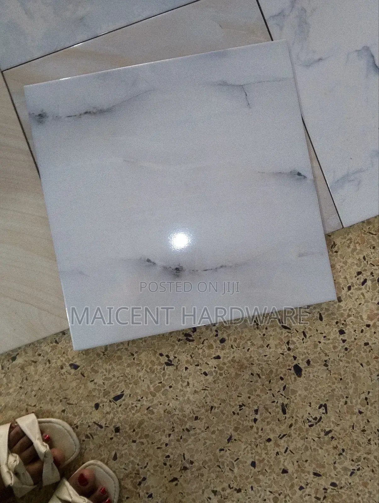 White Floor Tiles
