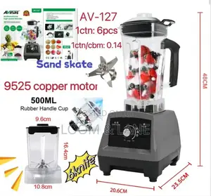 2.5L Avinas Blender / Food Processor