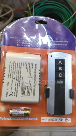 3 Gang Wireless Remote Control Switch