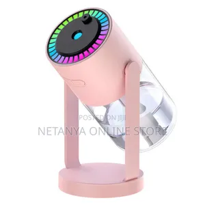 Portable Rotating Led Humidifier