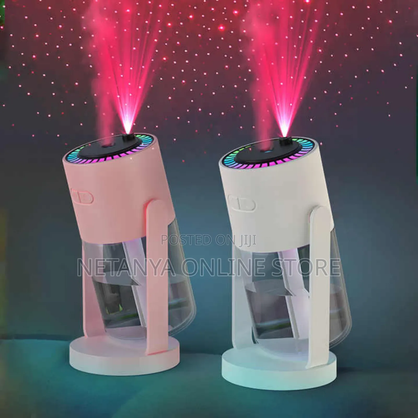 Portable Rotating Led Humidifier