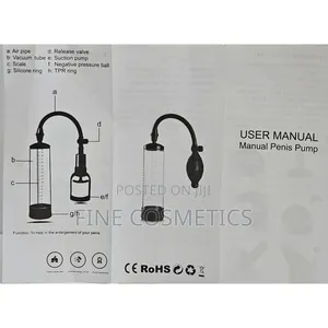 PENIS ENLARGEMENT PUMP, Vacuum Erectile + Elongation Growth