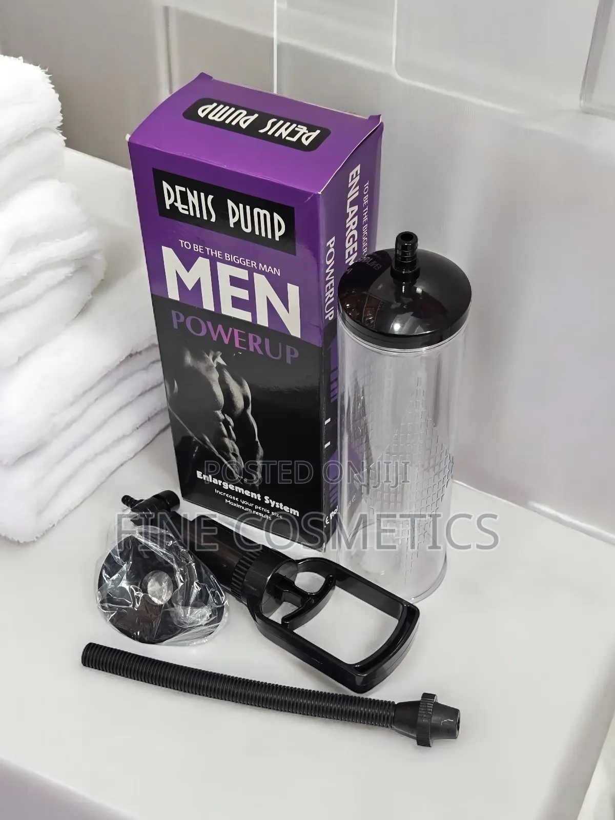 PENIS ENLARGEMENT PUMP, Vacuum Erectile + Elongation Growth