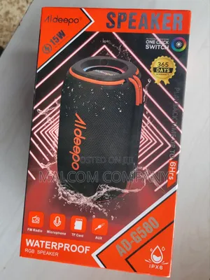 Aldeepe Bluetooth Speaker. Ie Waterproof