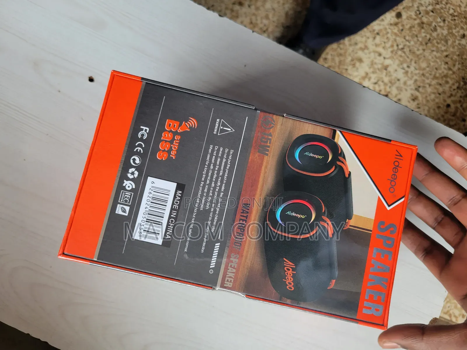 Aldeepe Bluetooth Speaker. Ie Waterproof