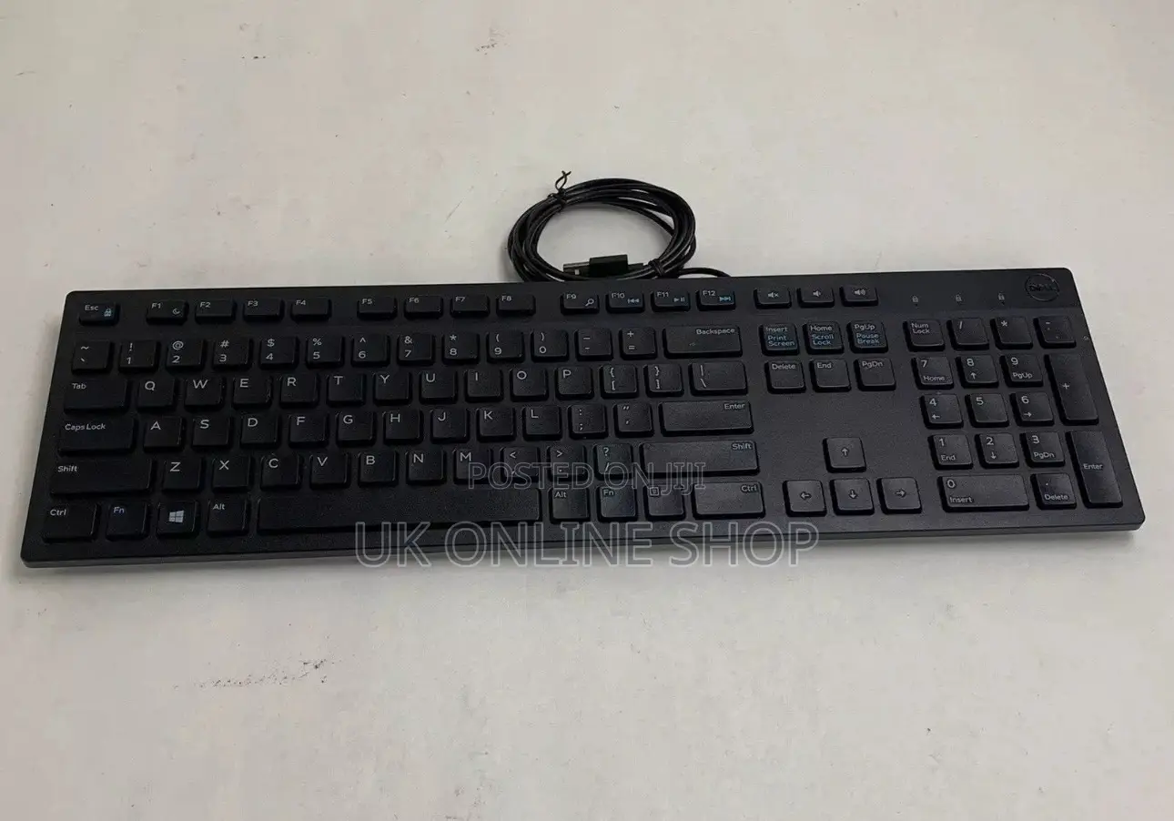 Genuine Dell Black Slim Wired