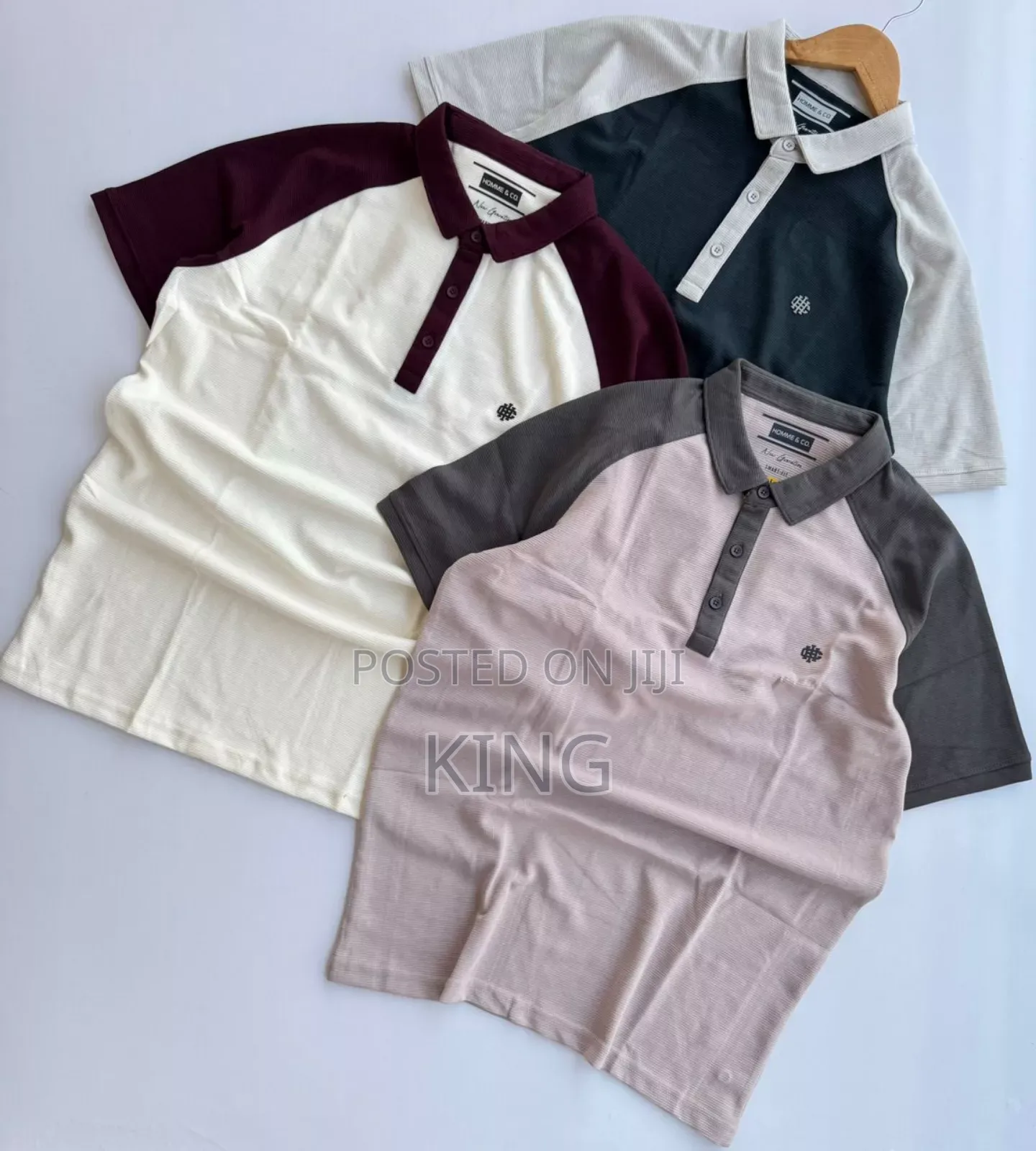 Proper Color Collar T-Shirt