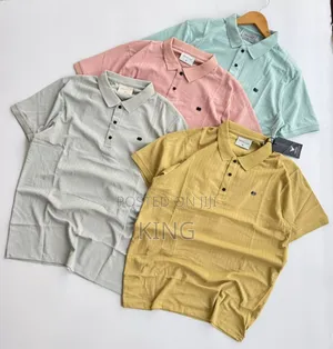 Heroic Color Collar T-Shirt