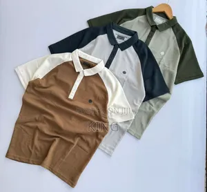Modest Color Collar T-Shirt
