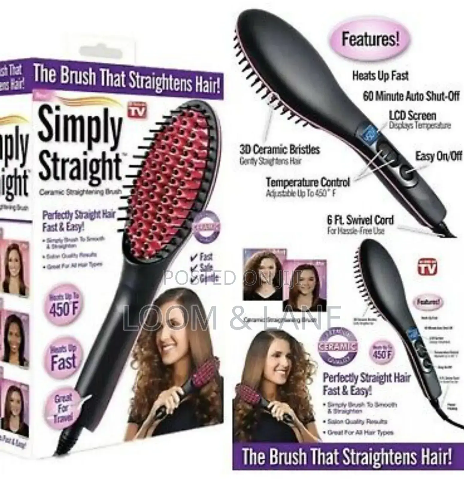 Simply Straight Hair Brush