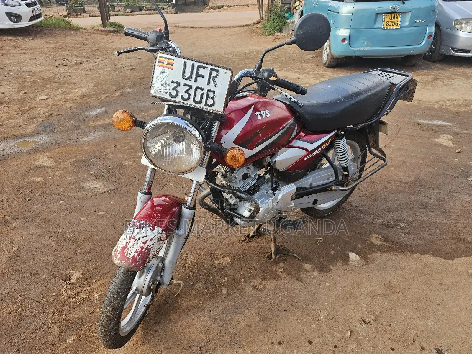 TVS HLX 125 2023 Red