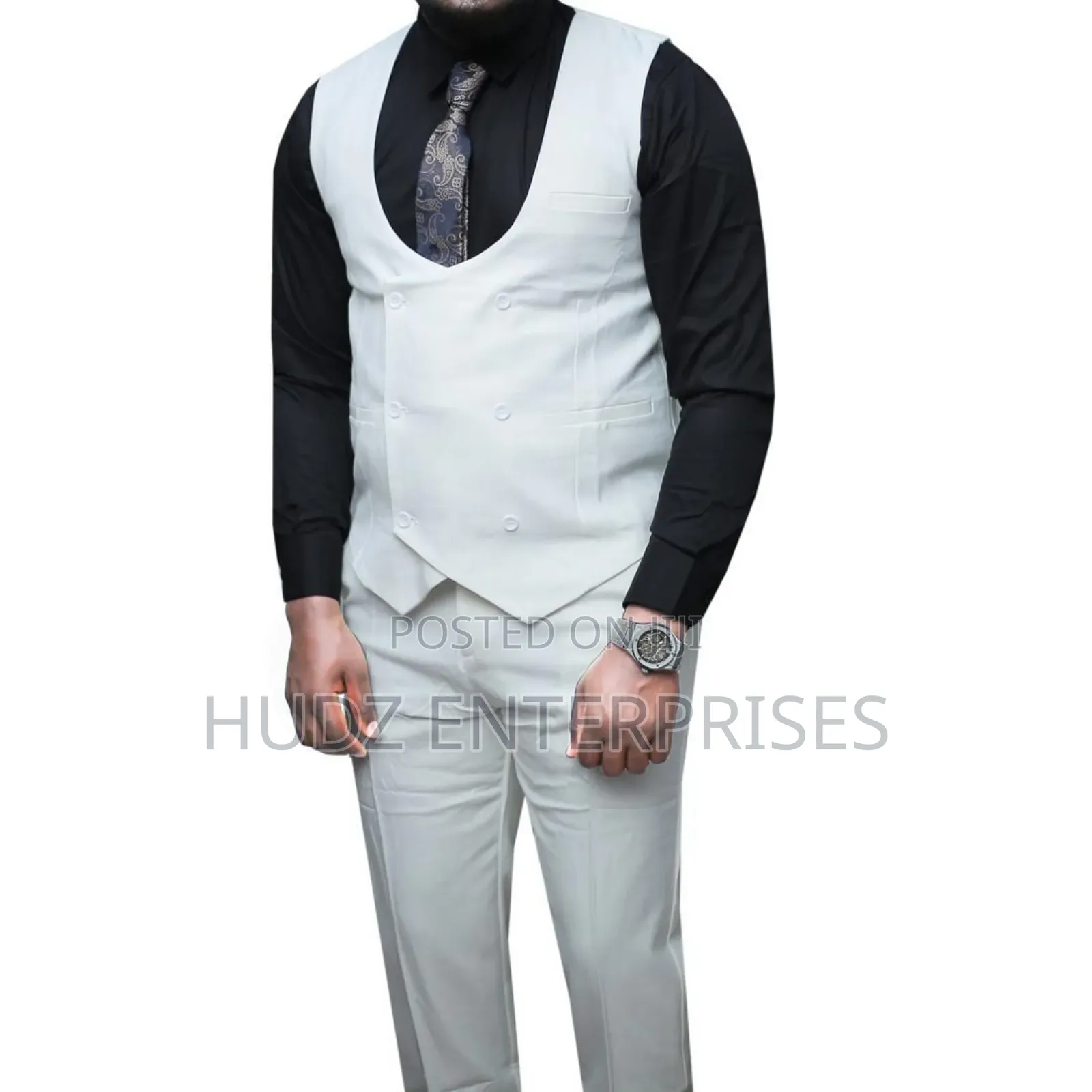2pc Without Blazer White