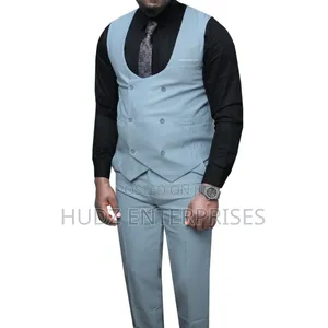 2pc Without Blazer Light Blue