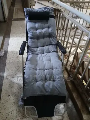 Cotton Cushion Camping Lounge Zero Gravity Inclining Chair