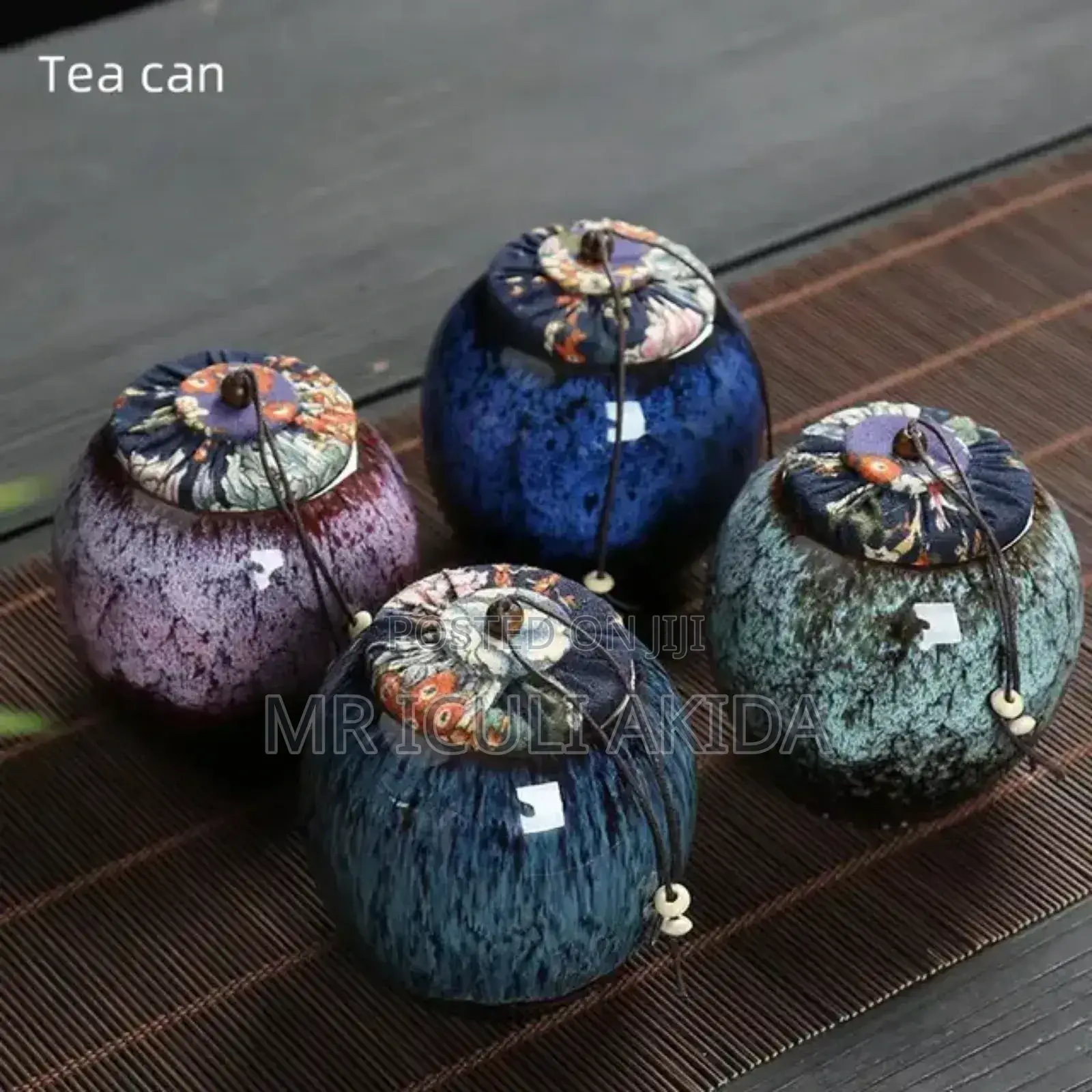 Ceramic Tea Coffee Storage Canister Jars