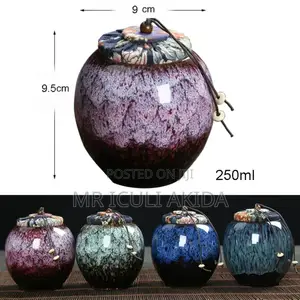 Ceramic Tea Coffee Storage Canister Jars