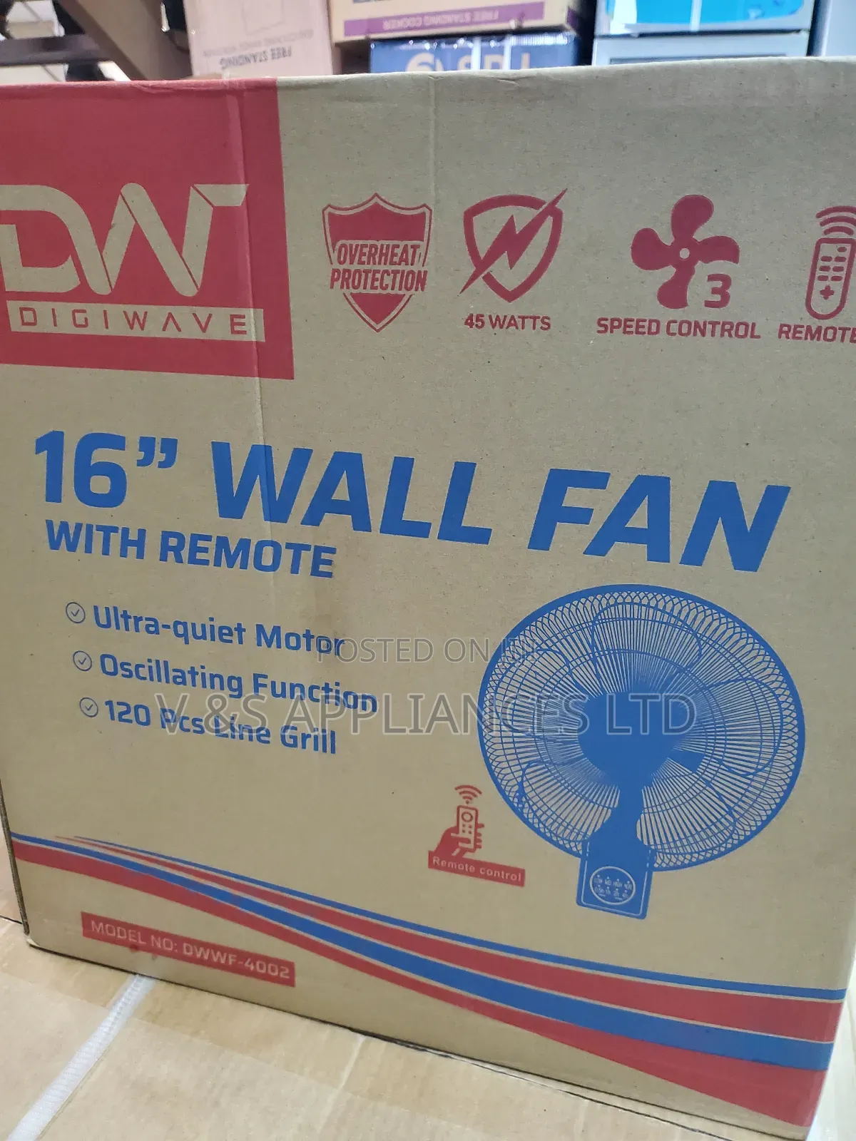 Digiwave Wall Fan